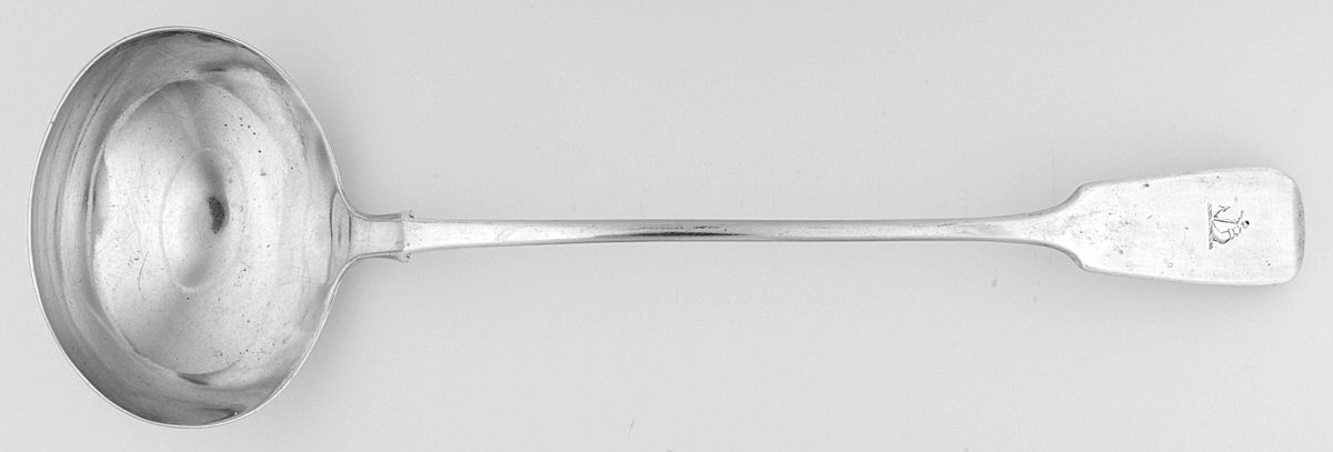 WME9 (Sterling) Solid Soup Ladle by William Eaton-1