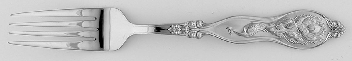 Peacock (Stainless) Fork by Wallace Silver-1