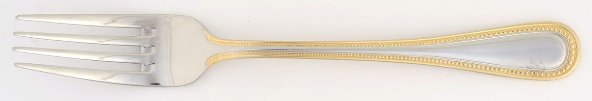 Regal Pearl (Stainless, Gold Accent) Fork by Wallace Silver-1