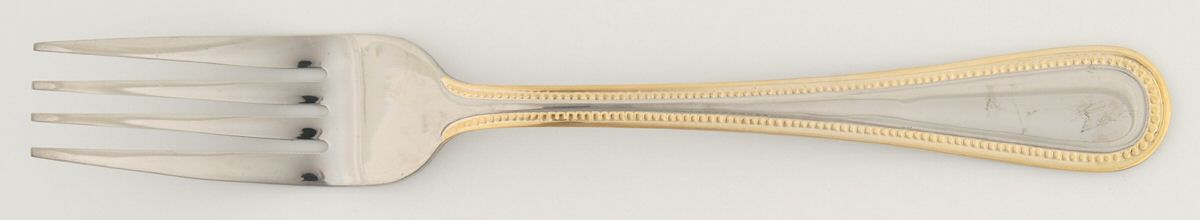 Regal Pearl (Stainless, Gold Accent) Fork by Wallace Silver-1