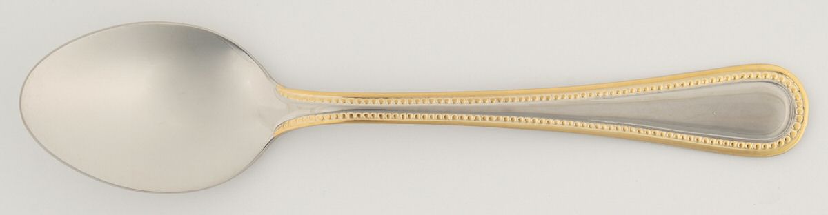 Regal Pearl (Stainless, Gold Accent) Teaspoon by Wallace Silver-1