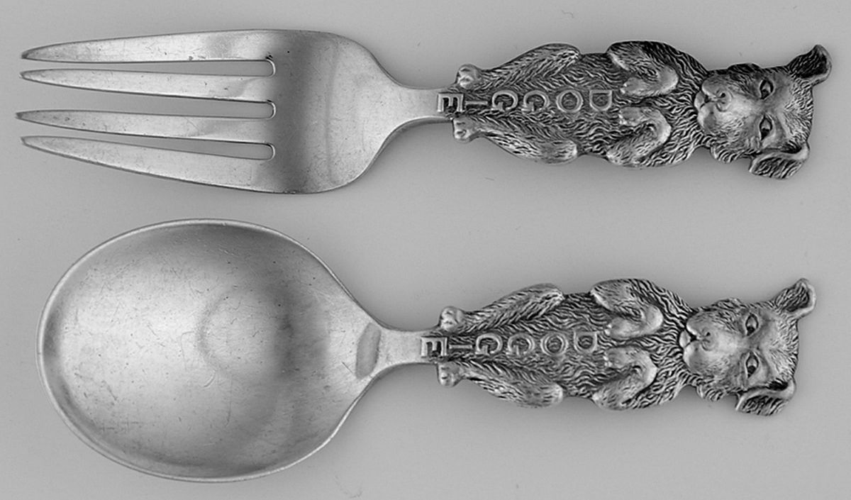WED27 (Sterling) 2 Pc Baby Set (BF, BS) by Weidlich Silver-1