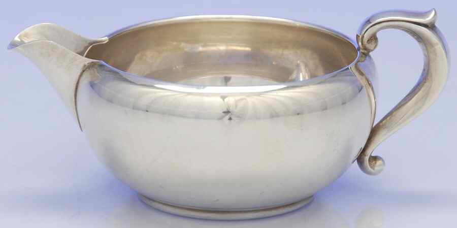 19035 (Sterling, Hollowware) Creamer by Webster Co-1