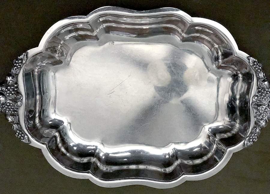101 (Silverplate, Hollowware) 14" Rectangular Tray by W & S Blackington Co-1
