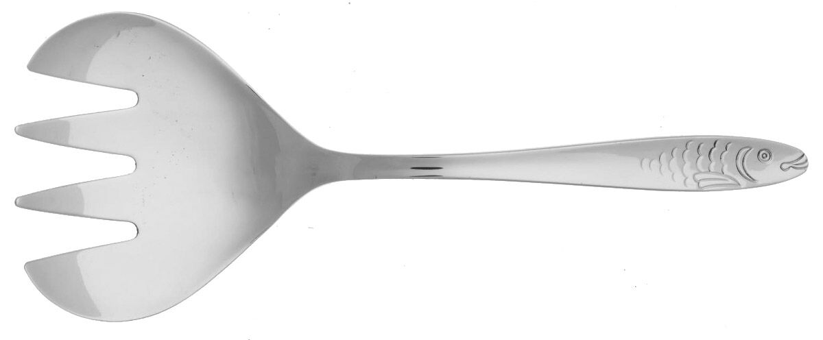 WMF155 (Stainless) Large Solid Fish Serving Fork by WMF Flatware-1