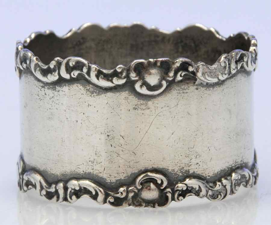 83 (Sterling, Hollowware) Napkin Ring by Watrous-1