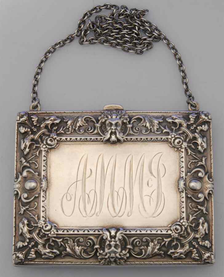 2762 (Sterling, Hollowware) Coin Purse by Wm B Kerr-1