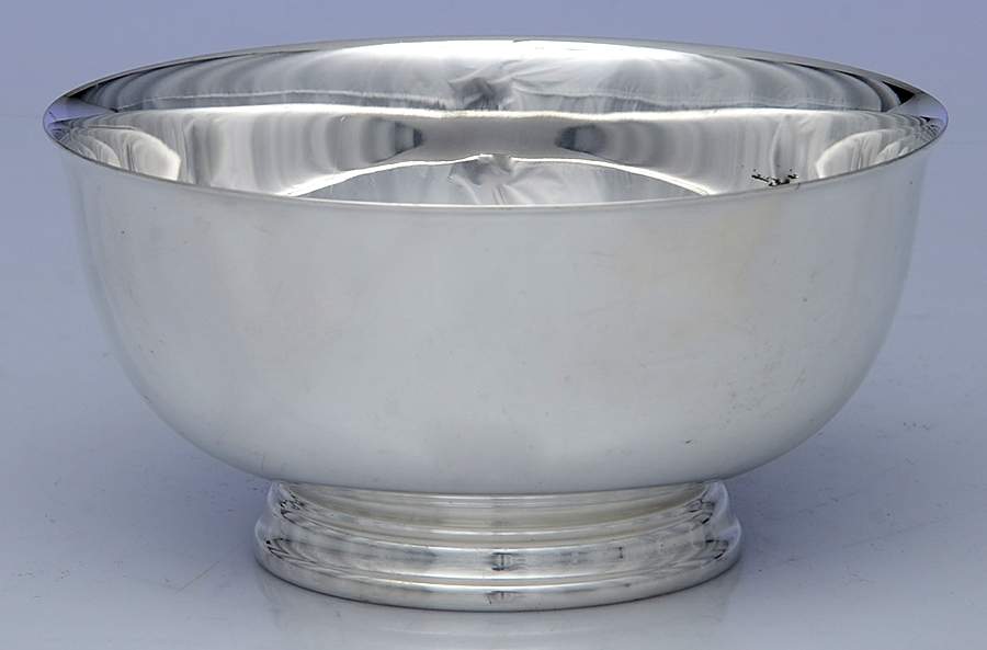 Paul Revere Bowl (Silverplate, Hollowware) 5" Paul Revere Bowl by Wallace Silver-1