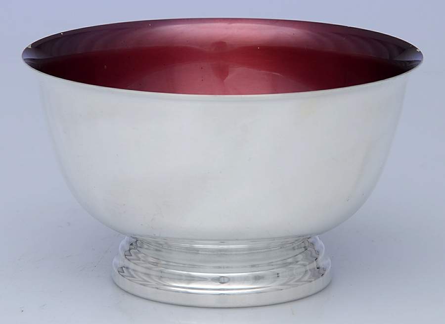 Paul Revere Bowl (Silverplate, Hollowware) 5" Paul Revere Bowl by Wallace Silver-1