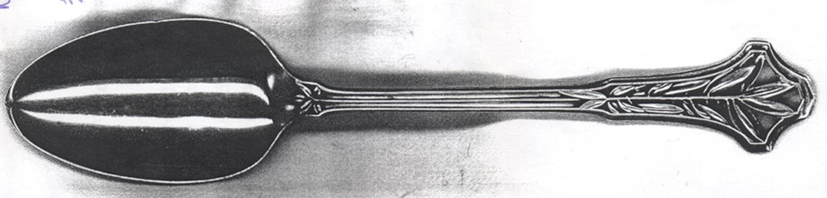 WAS204 (Sterling) Teaspoon by Wallace Silver-1