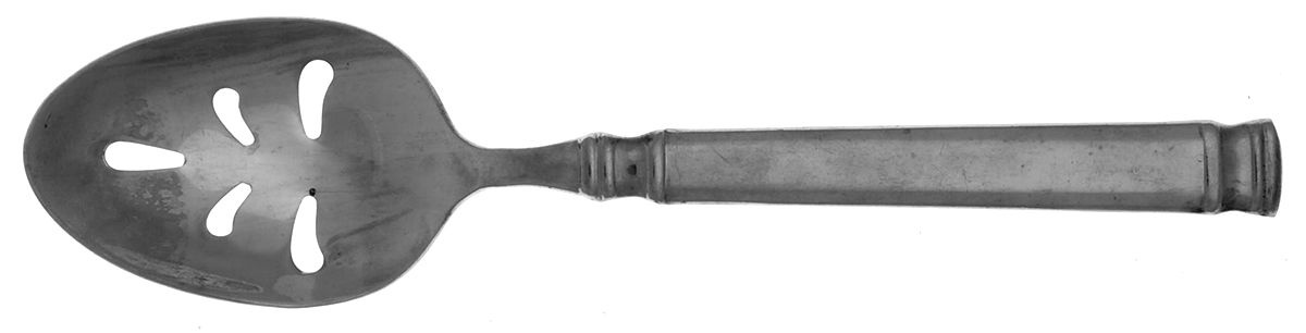 WAS205 (Stainless) Pierced Tablespoon (Serving Spoon) by Wallace Silver-1