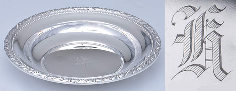5608 (Sterling, Hollowware) 7" Bon Bon Bowl by Webster Co-1
