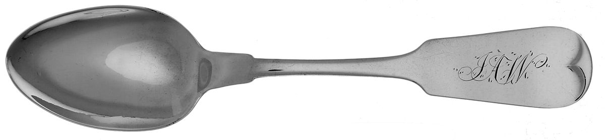 Coin Silver Flatware Teaspoon by Whiting Manf Co-1