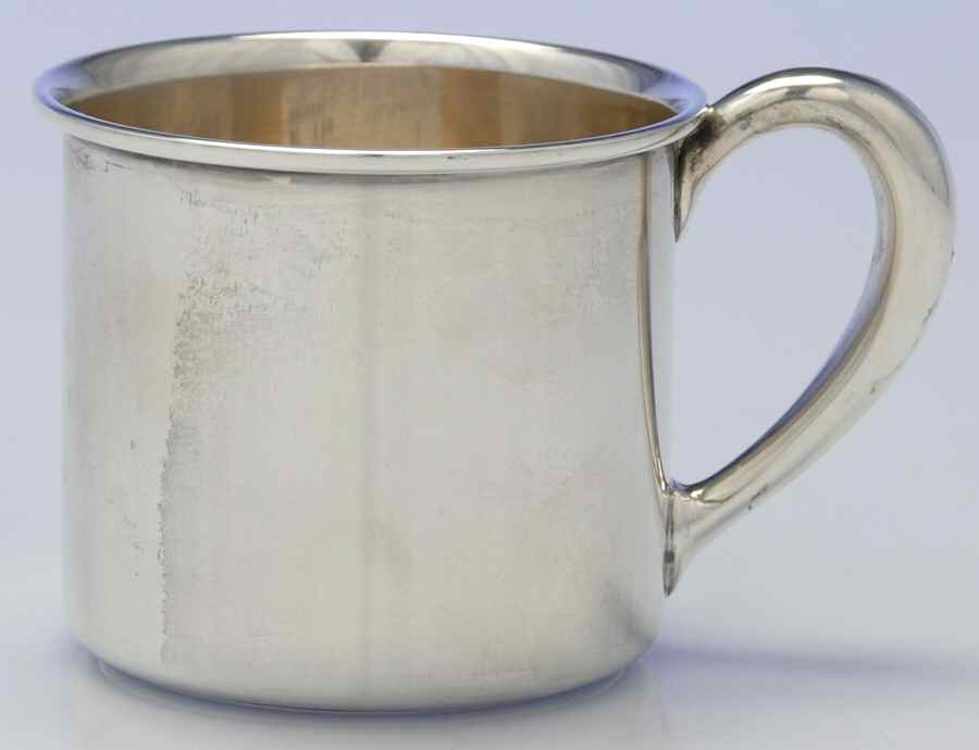 4493 (Sterling, Hollowware) Baby Cup by Webster Co-1