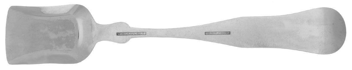 Coin Silver Flatware Sugar Shovel by Wells & Day-2