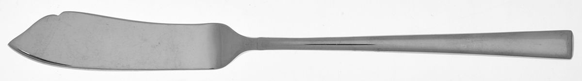 Groove (Stainless) Flat Handle Master Butter Knife by Wedgwood Silver-1