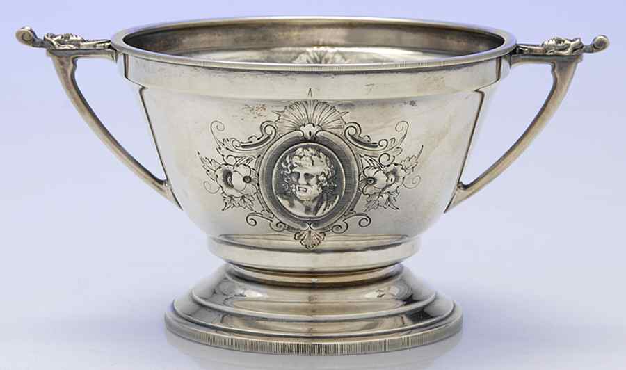 WHS45 (Sterling, Hollowware) Waste Bowl by Wood & Hughes-1