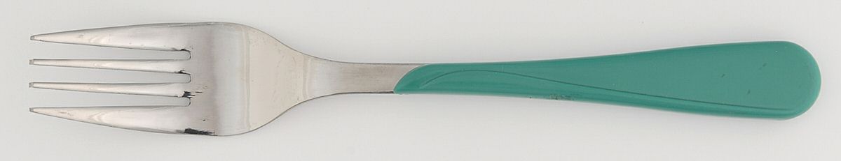 WAF11 (Stainless, Green) Fork by Washington Forge-1