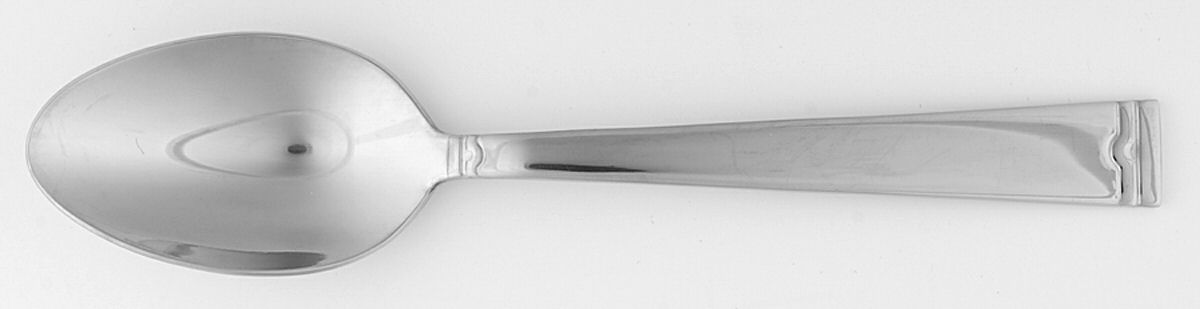 Serenity (Stainless) Place/Oval Soup Spoon by Wallace Silver-1
