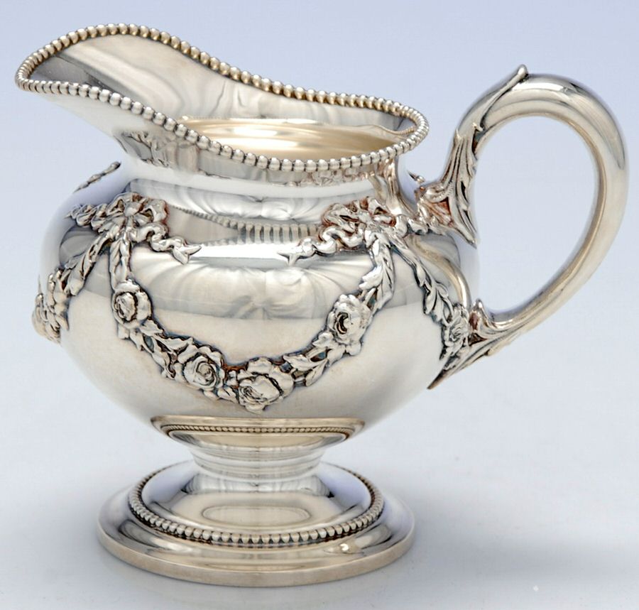 2322N (Silverplate, Hollowware) Creamer by Wallace Silver-1