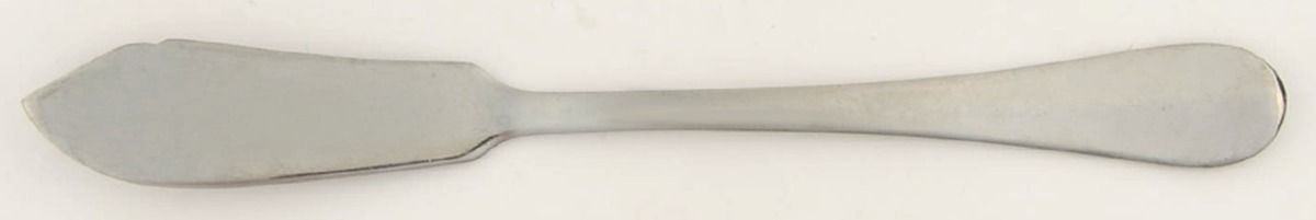 WAS208 (Stainless) Flat Handle Master Butter Knife by Wallace Silver-1