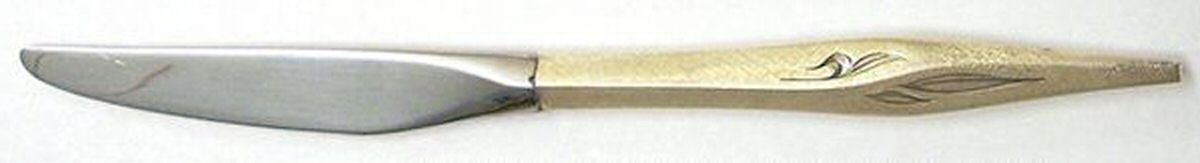 Golden Dawn Mist (Sterling, Gold Vermeil) Modern Hollow Knife by Wallace Silver-1