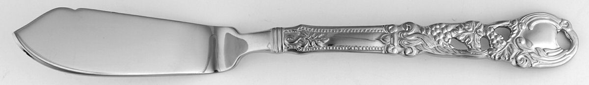 Grapevine (Stainless) Flat Handle Master Butter Knife by Wallace Silver-1