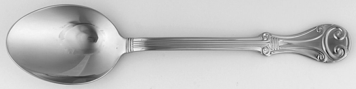 Mandolin (Stainless) Tablespoon (Serving Spoon) by Wallace Silver-1