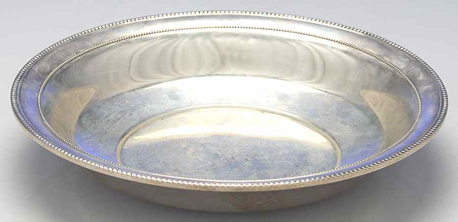 145 (Sterling, Hollowware) 9" Round Vegetable Bowl by Wallace Silver-1
