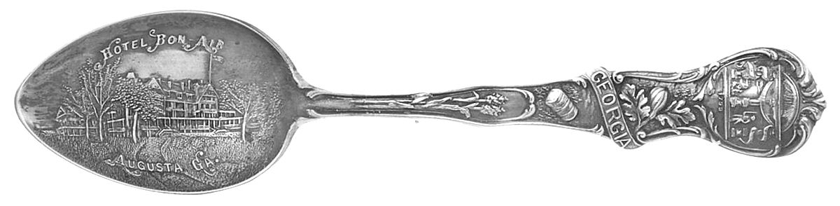 States (Sterling) Georgia Demitasse Spoon by Watson-1