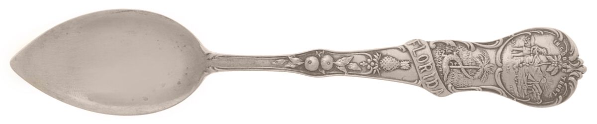 States (Sterling) Florida Fruit Orange Spoon by Watson-1