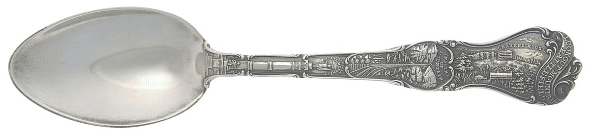 States & Cities Souvenir Spoons(Sterling) Georgia Teaspoon by Watson-1
