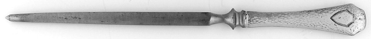 WSC67 (Sterling) Small Steel Rod Sharpener Knife by Webster Co-1