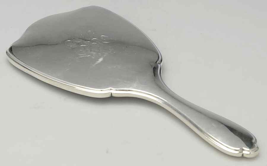 7501-7523 (Sterling, Hollowware) Mirror with Handle by Whiting Manf Co-1