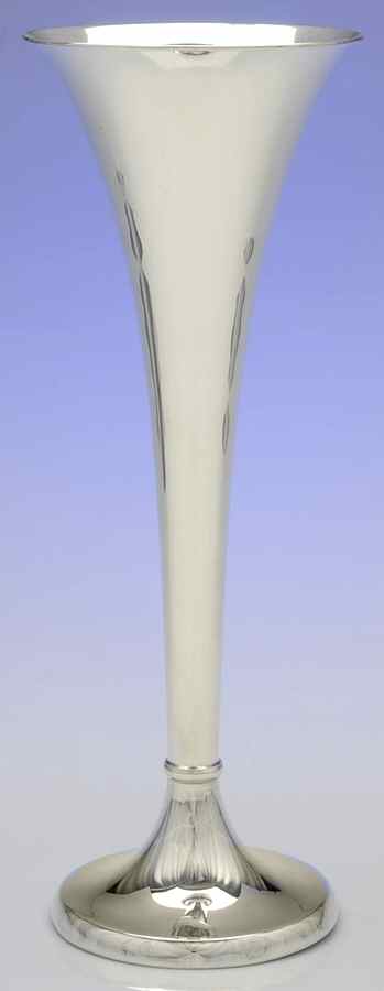 2140 (Sterling, Hollowware) Sterling Trumpet Vase by Wallace Silver-1