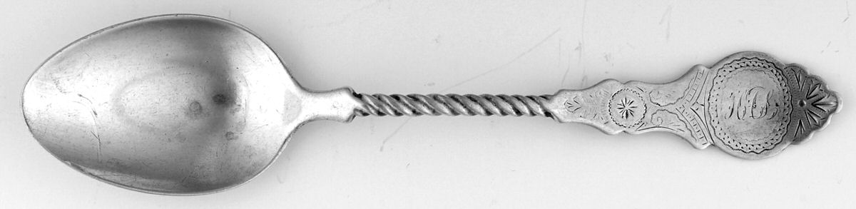WTV3 (Sterling) Teaspoon by John L Westervelt-1