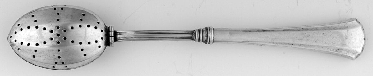 WSC68 (Sterling) Tea Strainer with Handle-Hinged Bowl by Webster Co-1