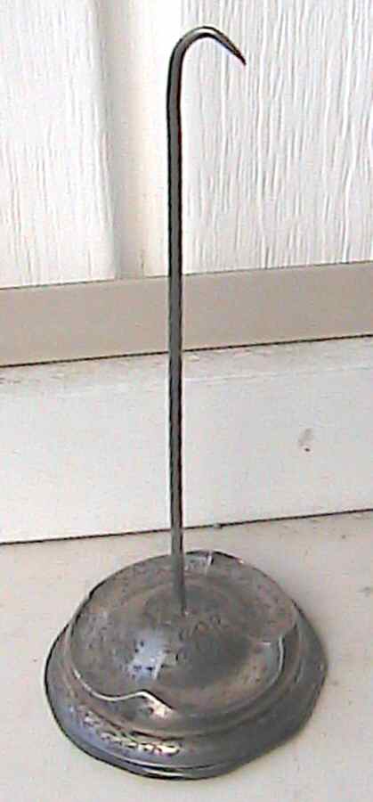 2876 (Sterling, Hollowware) Note Paper Holder by Woodside Sterling Co-1