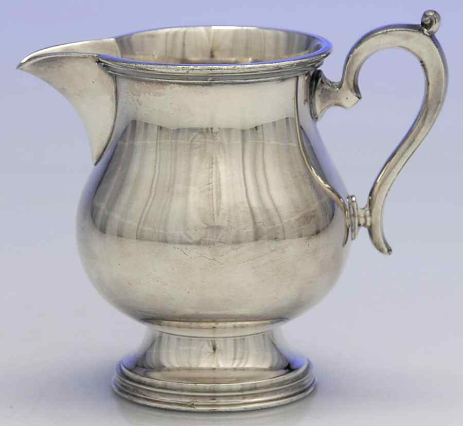 M600 (Silverplate, Hollowware) Creamer by Wallace Silver-1