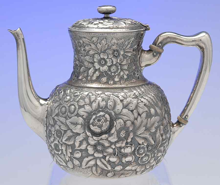 2552A (Sterling, Hollowware) Coffee Pot by Whiting Manf Co-1