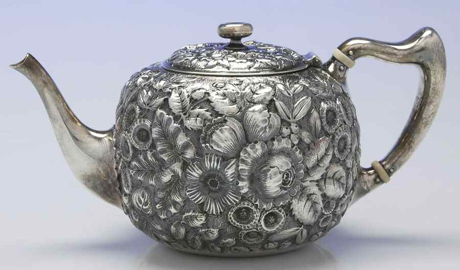 2552A (Sterling, Hollowware) Teapot by Whiting Manf Co-1