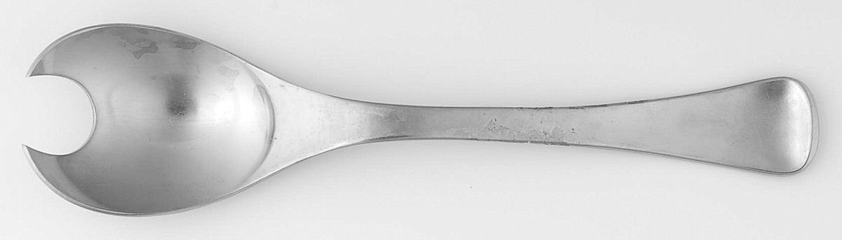 WIS19 (Stainless) Solid Salad Serving Fork by Wilkens-1