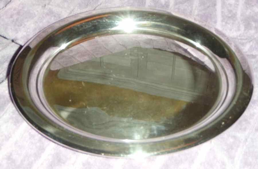 9107 (Silverplate, Hollowware) 10" Round Tray by Wallace Silver-1