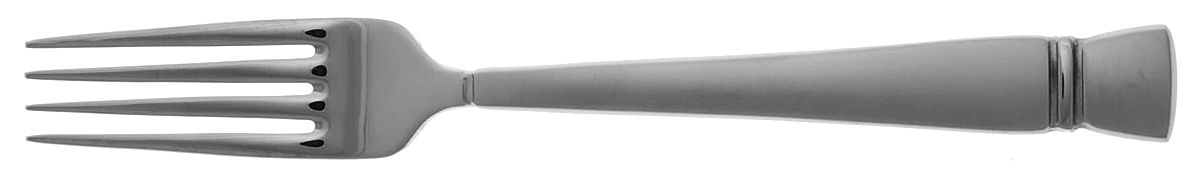 Cabochon-Satin (Stainless) Fork by Wedgwood Silver-1