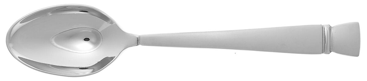 Cabochon-Satin (Stainless) Tablespoon (Serving Spoon) by Wedgwood Silver-1