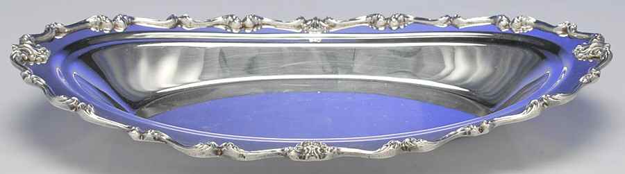 241 (Silverplate, Hollowware) 12" Bread Tray by W & S Blackington Co-1