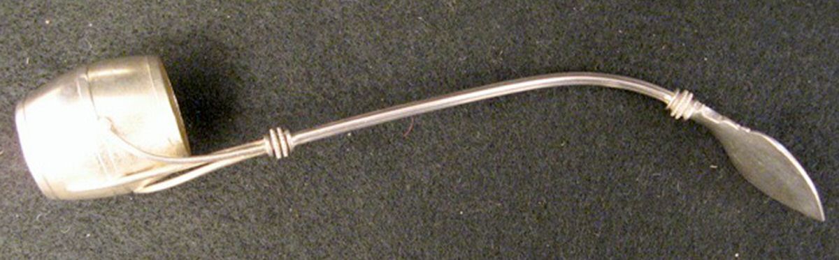 40 (Sterling) Long Devonshire Cream Ladle by Whiting Manf Co-1
