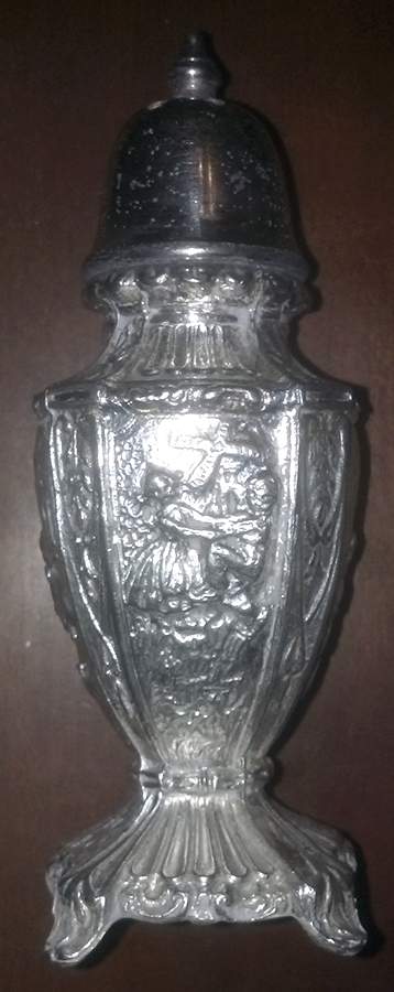 2395 (Silverplate, Hollowware) Salt Shaker by Weidlich Bros Mfg Co-1