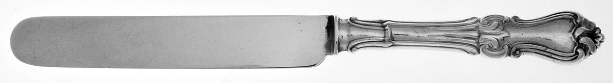 WGO5 (Coin) Dessert/Tea Knife Hollow Handle Sterling Blade by William Gale & Son-1