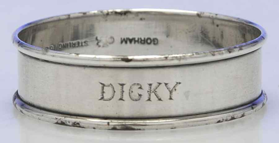 6290 (Sterling, Hollowware) Napkin Ring by Whiting Manf Co-1